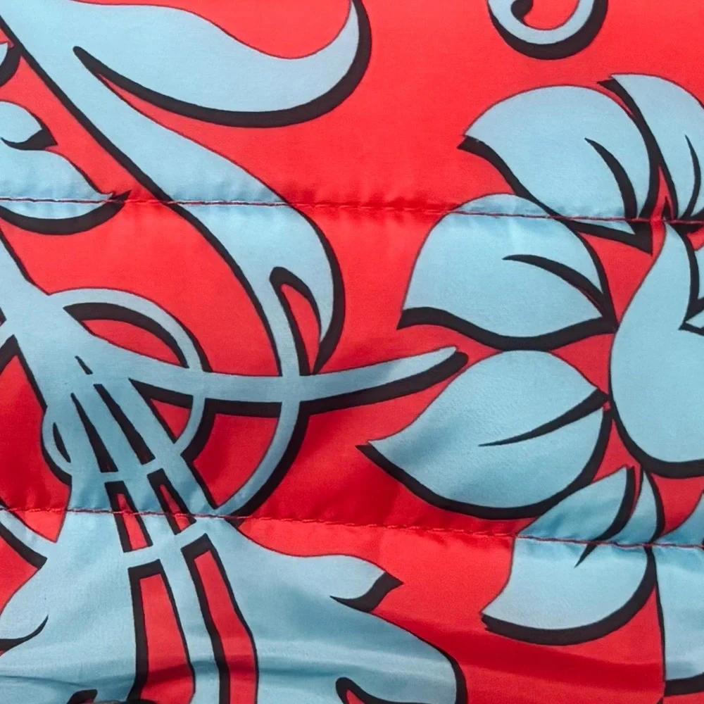 💥 Estée Lauder Tropical Floral Puffy Cosmetic Bag